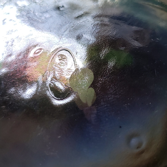 Fenton Art Glass Jewelry Dish - Light Blue - Picture 3 of 3